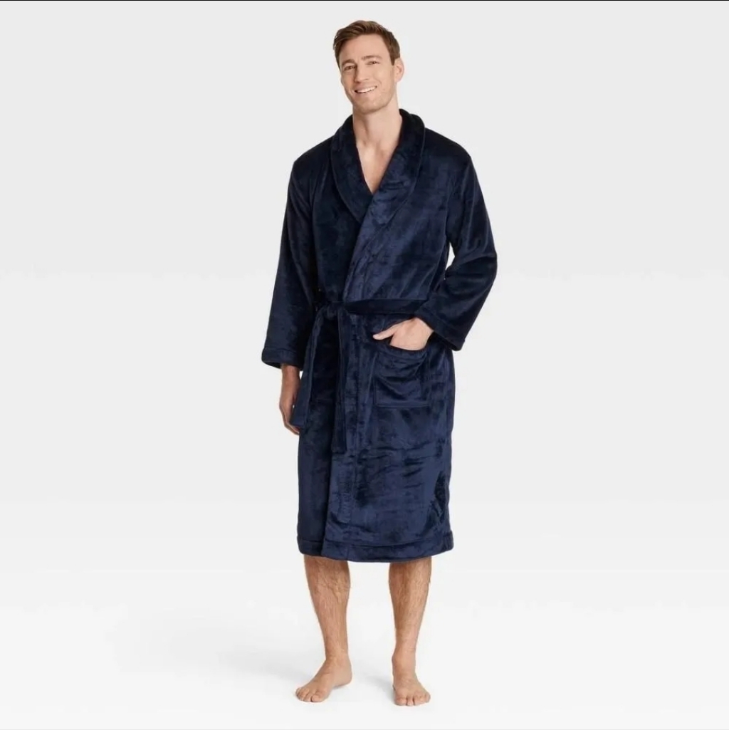 Goodfellow & Co. Mens Navy Blue Robe Nwt